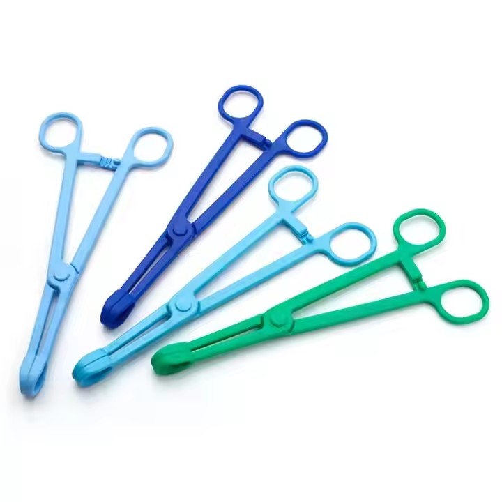 Sterile Disposable Medical Sponge Holding Clamp